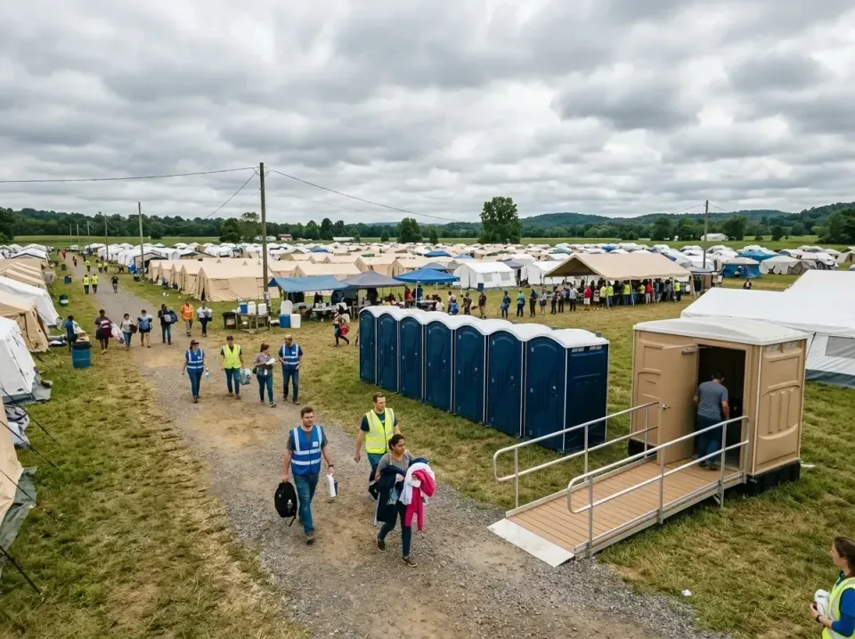 disaster-relief-camp-restrooms-010 — frequently asked questions, Dumpster & Portable Bathrooms Rental in Regency at Monroe,…